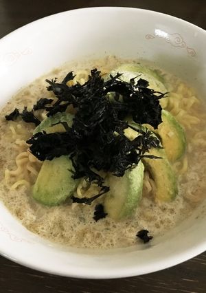 海苔アボカド冷やしらーめん-レシピのメイン写真