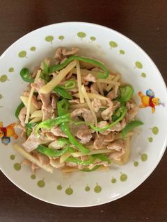 節約!青椒肉絲-レシピのメイン写真