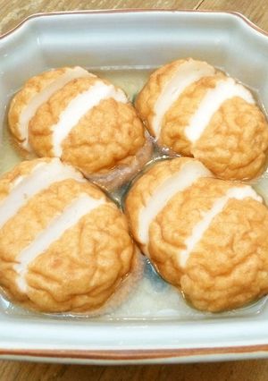 レンジで簡単１品☆魚河岸あげの白だし煮-レシピのメイン写真