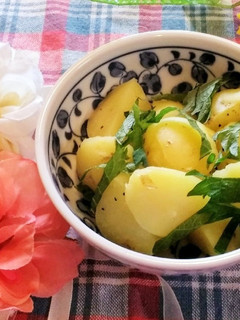 じゃが芋と大葉のシンプルサラダ♪-レシピのメイン写真