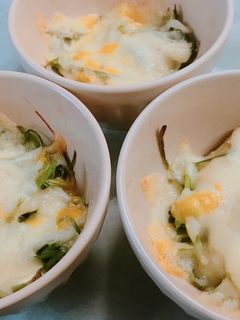 簡単!ほうれん草とえのきのチーズ焼き-レシピのメイン写真