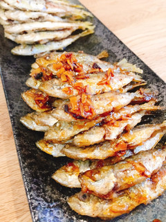 ご飯が進む!鯵・鰯の唐揚〜甘辛生姜風味〜-レシピのメイン写真