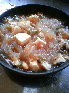 欲張り?Σ(-∀-;)麻婆豆腐春雨♫-レシピのメイン写真