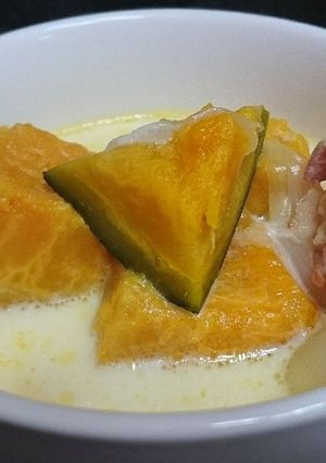 かぼちゃのミルク煮-レシピのメイン写真