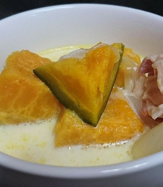 かぼちゃのミルク煮 by ひろちゃん☆ママ 【クックパッド】 簡単