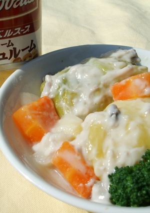ホワイトロールキャベツ-レシピのメイン写真
