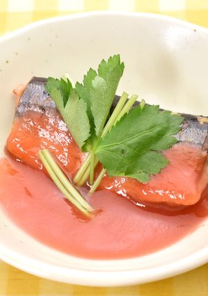 ☆秋刀魚の梅煮☆-レシピのメイン写真