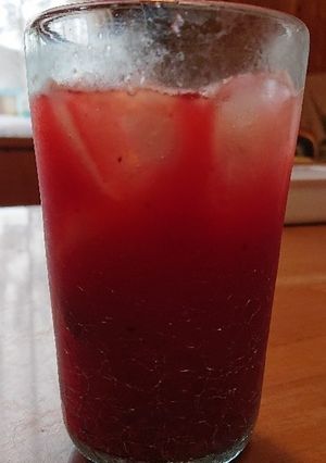 ラズベリージュース♪-レシピのメイン写真