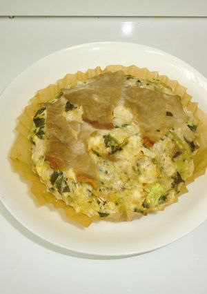 ヘルシーお好み焼き（ワンコ用　犬）-レシピのメイン写真