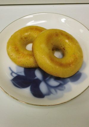 ヘルシー人参焼きドーナツ(ワンコ用　犬）-レシピのメイン写真