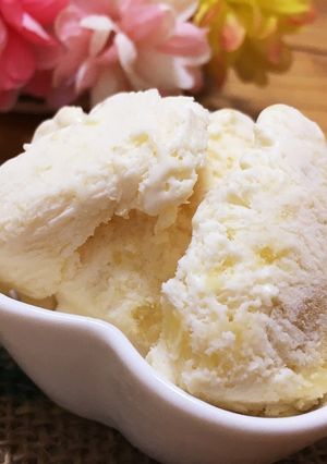 材料4つ！島バナナ♡アイスクリーム-レシピのメイン写真