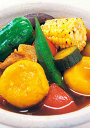 カボチャだんごカレースープ-レシピのメイン写真