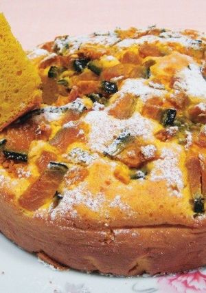 こだわりかぼちゃの簡単ケーキ-レシピのメイン写真
