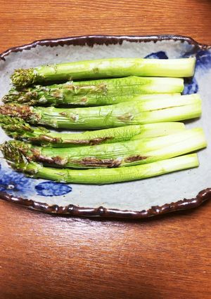 グリルで簡単☆太アスパラガスの塩焼き-レシピのメイン写真