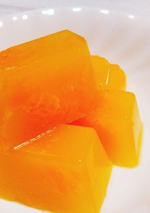 野菜ジュースとみかんの寒天ゼリー-レシピのメイン写真