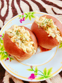 糖質制限 卵とサラダチキンのサンド-レシピのメイン写真