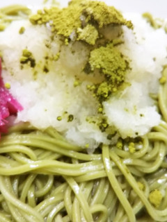 抹茶昆布茶でぶっかけ茶そば-レシピのメイン写真