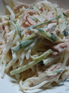 簡単だけど美味しい大根ツナサラダ!-レシピのメイン写真