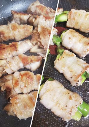 シャキシャキ旬おかず＊豚バラ肉巻き-レシピのメイン写真