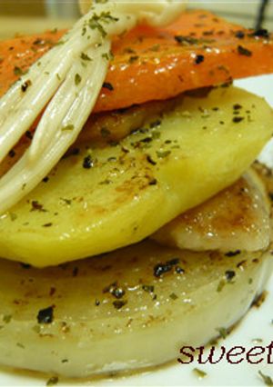 常備菜と豚肉のミルフィーユ～スープ付き★-レシピのメイン写真