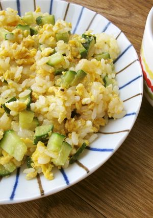 うま辛キュウリチャーハン-レシピのメイン写真