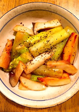 アスパラとエリンギのバター炒め-レシピのメイン写真