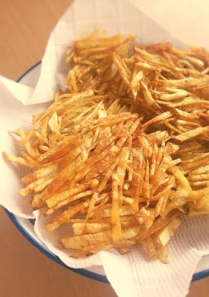 材料１つ！サクサクじゃがいものパイユ-レシピのメイン写真