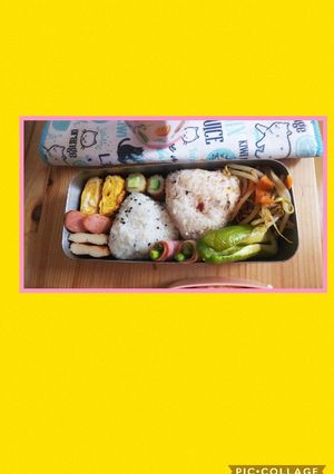 おにぎり弁当...♪*ﾟ-レシピのメイン写真