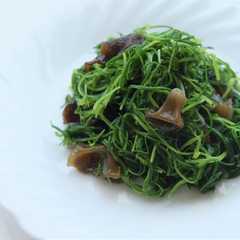 山形の伝統野菜 オカヒジキのおひたし-レシピのメイン写真