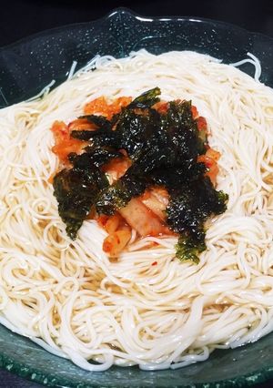 超簡単！韓国風じゃぶじゃぶウマ辛ソーメン-レシピのメイン写真