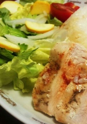 簡単ヘルシー♪炊飯器でカオマンガイ-レシピのメイン写真