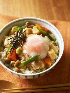冷やし治部煮あんかけ丼-レシピのメイン写真