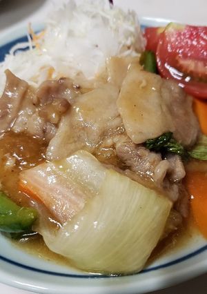 中華屋さんの甘酢餡の野菜炒め-レシピのメイン写真