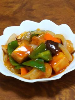 簡単★絹揚げで作る美味しい酢豚★-レシピのメイン写真