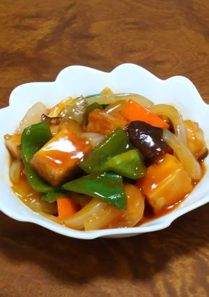 簡単★絹揚げで作る美味しい酢豚★-レシピのメイン写真
