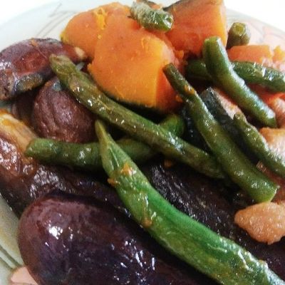 かぼちゃとなす かぼちゃとナスの彩りきれいな焼き浸し 作り方・レシピ | クラシル