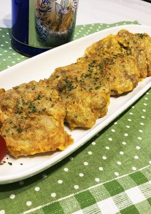 豚ヒレ肉のカレー風味ピカタ☆-レシピのメイン写真