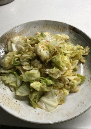 簡単キャベツ炒め-レシピのメイン写真