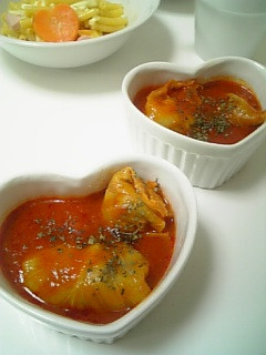 ♡簡単!トマト煮ロールキャベツ♡-レシピのメイン写真