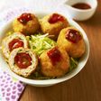 豚と夏野菜のタバスコカツ丼