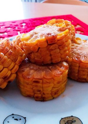 甘しょっぱ❤焼とうもろこし〜BBQにも-レシピのメイン写真