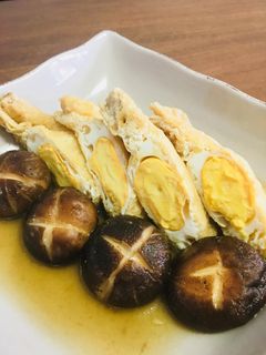 たまご巾着の煮物-レシピのメイン写真