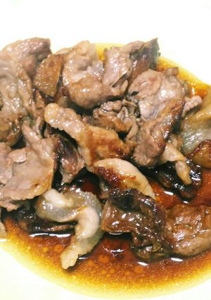 ありそうでなかった！焼き牛スジ！-レシピのメイン写真