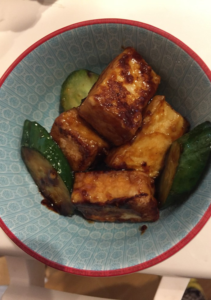 厚揚げときゅうりの照焼き-レシピのメイン写真