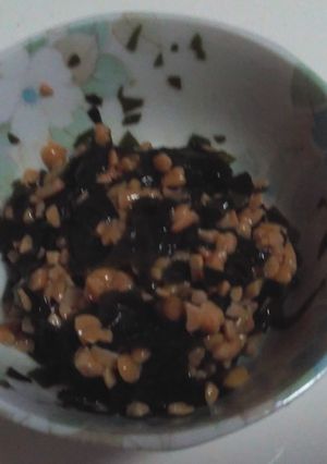 納豆のかさまし(わかめ編)-レシピのメイン写真