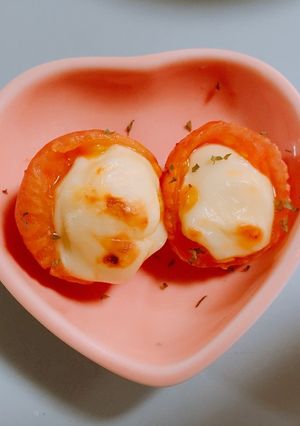 簡単トマトのチーズ焼き-レシピのメイン写真