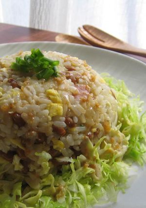 金のごまだれ♡♥納豆チャーハン-レシピのメイン写真