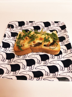 ❁椎茸とチーズのトースト❁-レシピのメイン写真
