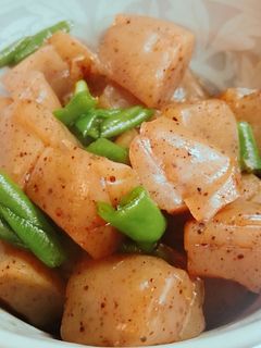 簡単!こんにゃくと甘長ししとうの甘辛煮-レシピのメイン写真