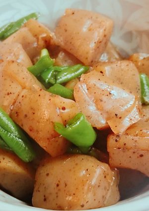 簡単！こんにゃくと甘長ししとうの甘辛煮-レシピのメイン写真